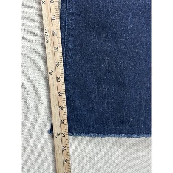 American Eagle Jeans Womens 8 31/27 Flared Artist Stretch Distressed Denim - Picture 7 of 16